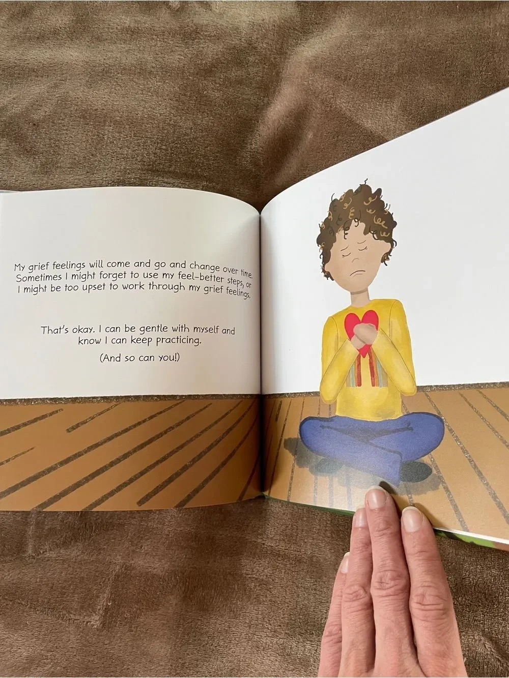 Andrea Dorn When Someone Dies Children's Illustrated Grief and Loss  Book